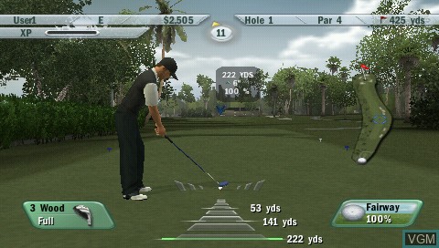 Image in-game du jeu Tiger Woods PGA Tour 09 sur Sony PSP