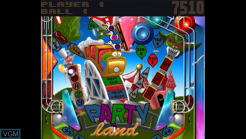 Image in-game du jeu Pinball Fantasies sur Sony PSP