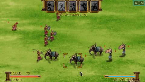 Image in-game du jeu Battle Royal sur Sony PSP