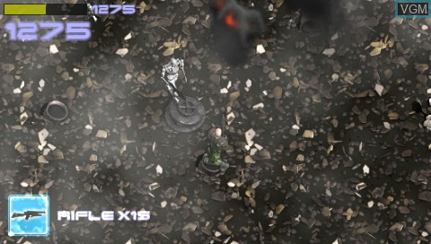 Image in-game du jeu Terminator, The sur Sony PSP
