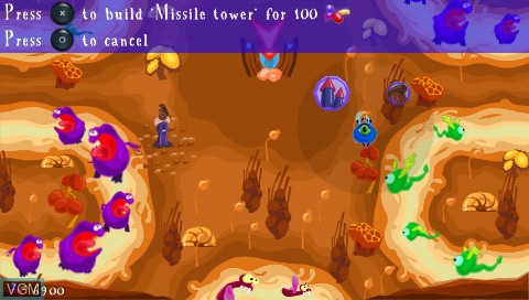 Image in-game du jeu Castle Rustle sur Sony PSP