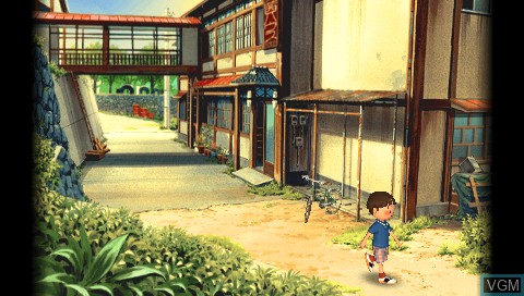 Image in-game du jeu Boku no Natsuyasumi Portable 2 - Nazo Nazo Shimai to Chinbotsusen no Himitsu sur Sony PSP