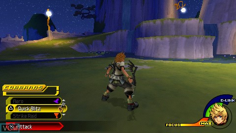 Image in-game du jeu Kingdom Hearts - Birth by Sleep sur Sony PSP