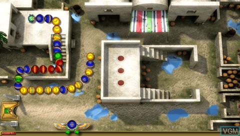 Image in-game du jeu Luxor - Pharaoh's Challenge sur Sony PSP