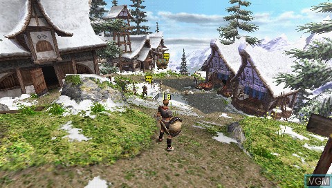 Image in-game du jeu Monster Hunter Freedom 2 sur Sony PSP
