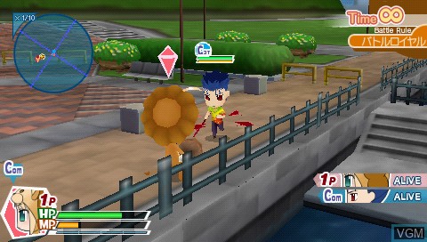 Image in-game du jeu Fate/Tiger Colosseum Upper sur Sony PSP