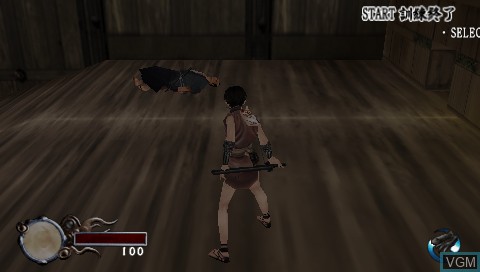 Image in-game du jeu Ninja Katsugeki - Tenchu Kurenai Portable sur Sony PSP