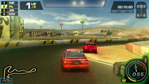 Image in-game du jeu Need for Speed ProStreet sur Sony PSP