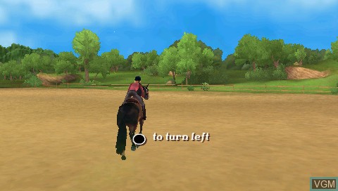 Image in-game du jeu Petz - Saddle Club sur Sony PSP