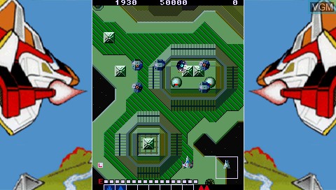 Image in-game du jeu Alpha Mission sur Sony PSP