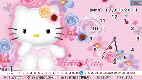 Image in-game du jeu Hello Kitty - Puzzle Party sur Sony PSP