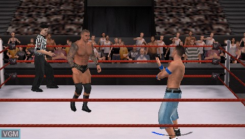 Image in-game du jeu WWE SmackDown vs. Raw 2010 sur Sony PSP