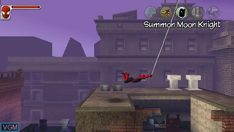 Image in-game du jeu Spider-Man - Web of Shadows sur Sony PSP