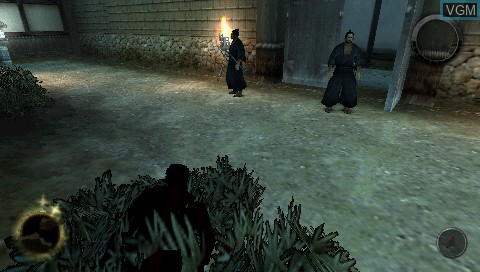 Image in-game du jeu Tenchu - Shadow Assassins sur Sony PSP