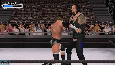 Image in-game du jeu WWE SmackDown vs. Raw 2009 sur Sony PSP