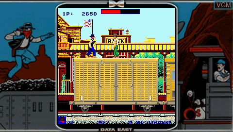 Image in-game du jeu Express Raider sur Sony PSP