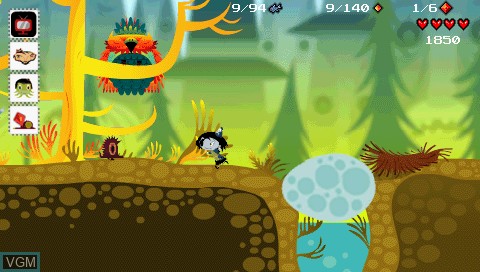 Image in-game du jeu Dr. Maybee and the Adventures of Scarygirl sur Sony PSP