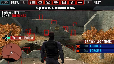 Image in-game du jeu Syphon Filter - Combat Ops sur Sony PSP