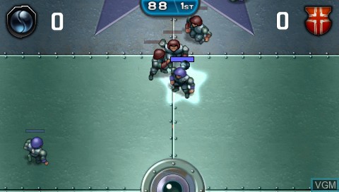 Image in-game du jeu Speedball 2 Evolution sur Sony PSP