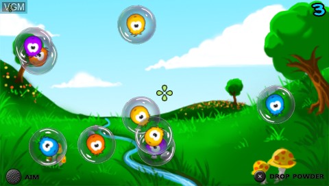 Image in-game du jeu Sneezies sur Sony PSP