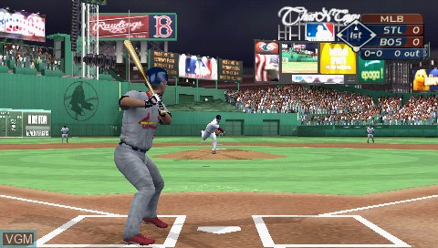 Image in-game du jeu MLB sur Sony PSP