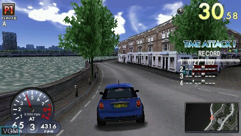Image in-game du jeu GTI Club Supermini Festa! sur Sony PSP