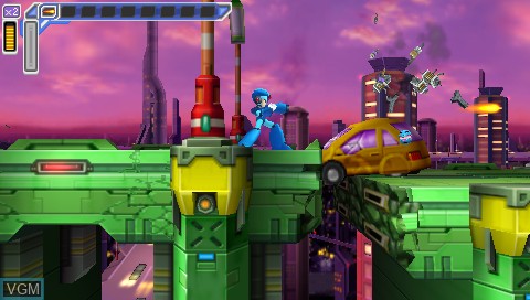 Image in-game du jeu Mega Man Dual Pack sur Sony PSP
