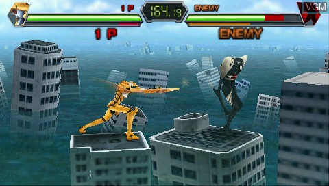 Image in-game du jeu Shinseiki Evangelion Portable Pack sur Sony PSP