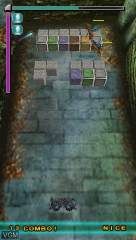 Image in-game du jeu Beta Bloc sur Sony PSP