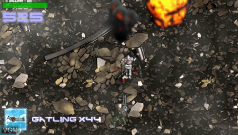 Image in-game du jeu Terminator, The sur Sony PSP