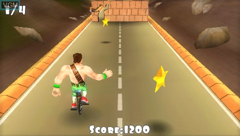 Image in-game du jeu 3, 2, 1...SuperCrash! sur Sony PSP