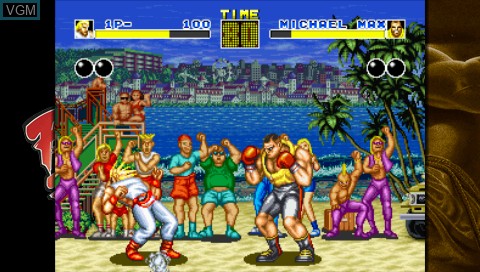 Image in-game du jeu Fatal Fury - King of Fighters sur Sony PSP