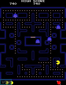 Image in-game du jeu Hangly-Man 1000 sur PacMAME