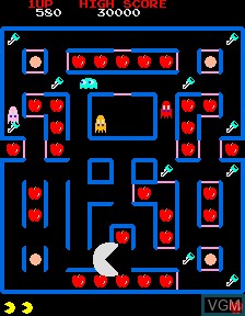 Image in-game du jeu Super Pac-Man Plus sur PacMAME