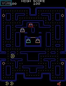 Image in-game du jeu Vector Pacman sur PacMAME
