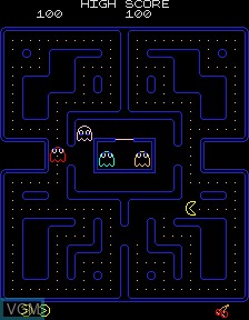 Image in-game du jeu Vector Pacman 2000 sur PacMAME