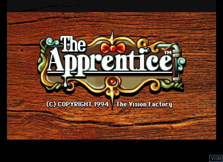 Image de l'ecran titre du jeu Apprentice, The sur Philips CD-i