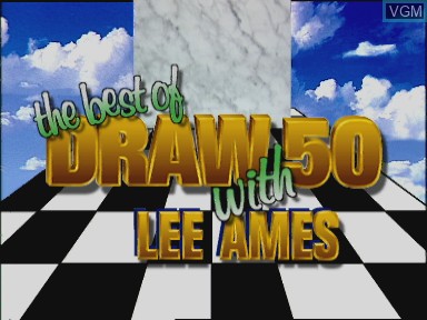 Image de l'ecran titre du jeu Best of draw-50 with lee ames, the sur Philips CD-i