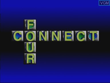 Image de l'ecran titre du jeu Connect four v1 sur Philips CD-i