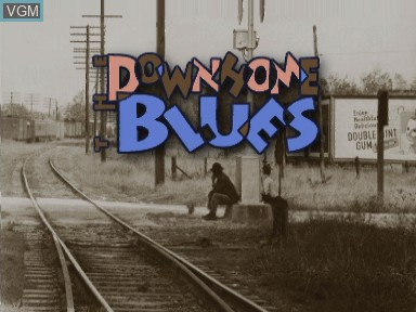 Image de l'ecran titre du jeu Downhome blues, the sur Philips CD-i