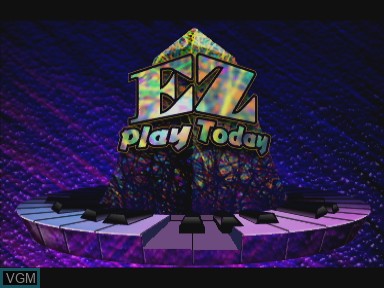 Image de l'ecran titre du jeu E-Z play today keyboard - now anyone can learn to play keyboard! sur Philips CD-i