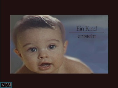 Image de l'ecran titre du jeu Ein kind entsteht sur Philips CD-i