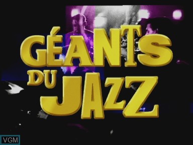 Image de l'ecran titre du jeu Jazz - les geants de big band a la bossa nova sur Philips CD-i