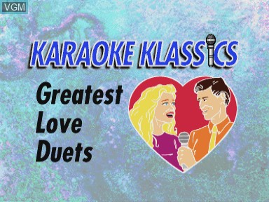 Image de l'ecran titre du jeu Karaoke klassics 2 - greatest love duets volume 1 sur Philips CD-i
