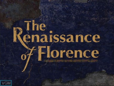 Image de l'ecran titre du jeu Renaissance of Florence, The sur Philips CD-i