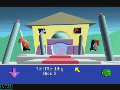 Image de l'ecran titre du jeu Tell me why two sur Philips CD-i