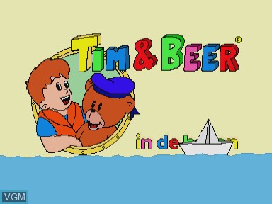 Image de l'ecran titre du jeu Tim & beer in de haven sur Philips CD-i