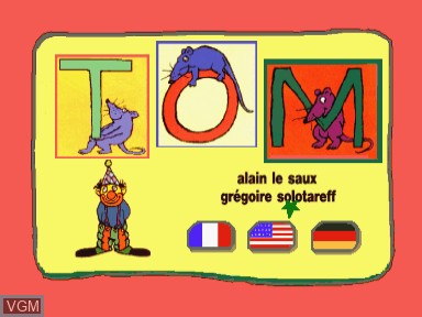 Image de l'ecran titre du jeu Tom der maximagier sur Philips CD-i