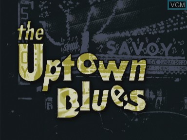 Image de l'ecran titre du jeu Uptown blues, the sur Philips CD-i
