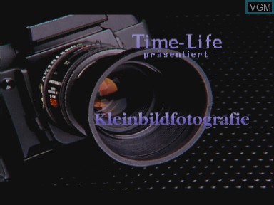 Image de l'ecran titre du jeu Time-life - kleinbildfotografie sur Philips CD-i